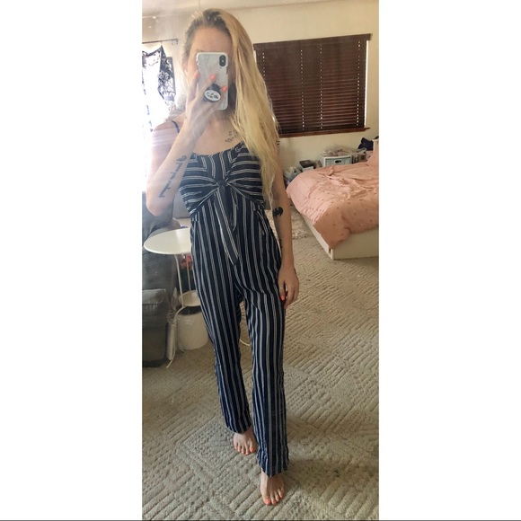 NEW ‘Ives’ Striped Jumpsuit - Picture 3 of 7